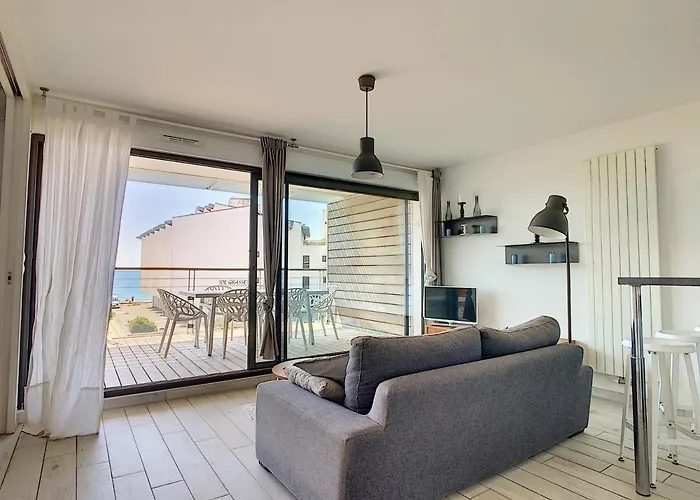 Daire F2 Pour 4 A Carnon - Terrasse, Garage, Proche - Fr-1-715-60 *